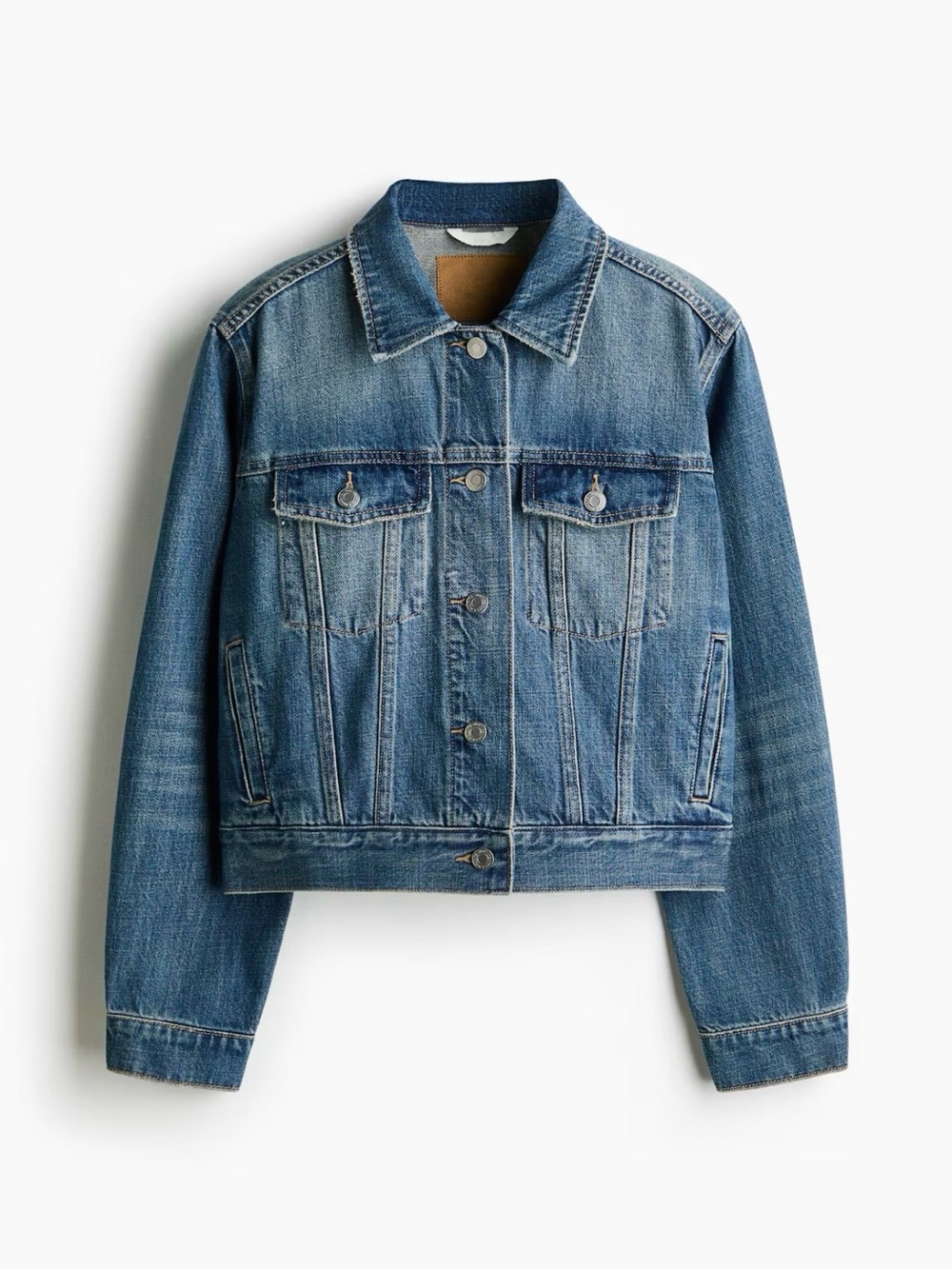 H&M Women's Blue Denim Jacket